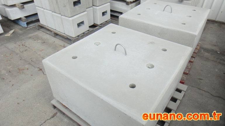 ağır agreda ve arttırılmış yoğunluk için dengeleyiciler manyetit katkılı betonlar